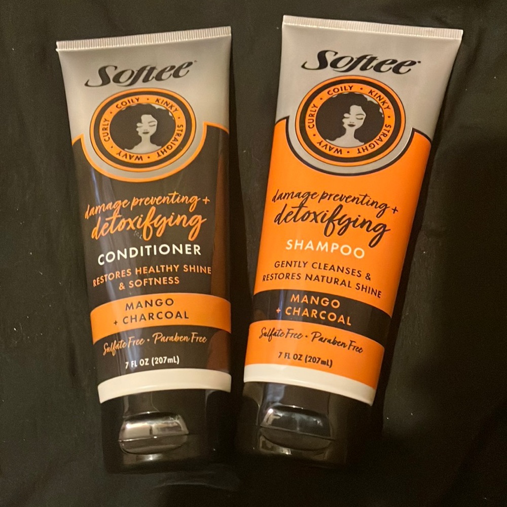 Softee shampoo and conditioner and VIVO mask and 2 Clarisse feminine wash bundle